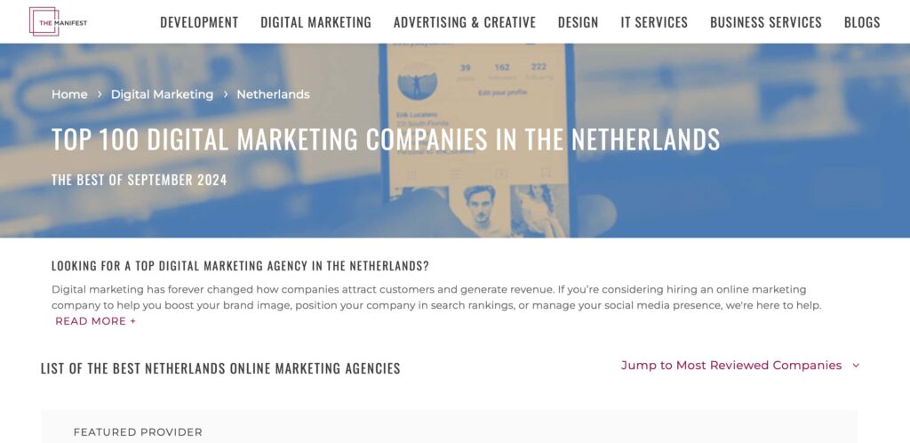 Up Analytics as one of the Most-Reviewed Digital Marketing Agencies in the Netherlands